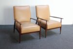 Pair of Paul Mccobb Stained Maple Lounge Chairs - Image 7
