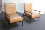 Pair of Paul Mccobb Stained Maple Lounge Chairs - Image 6