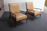 Pair of Paul Mccobb Stained Maple Lounge Chairs - Image 5