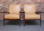 Pair of Paul Mccobb Stained Maple Lounge Chairs - Image 9