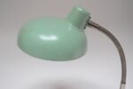 Petite German Modern Mint Green Gooseneck Task Lamp after Christian Dell - Image 9