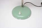 Petite German Modern Mint Green Gooseneck Task Lamp after Christian Dell - Image 15