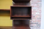 Osvaldo Borsani Modular Rosewood Bookcase Wall Unit with Removable Panels - Image 13
