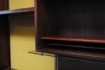 Osvaldo Borsani Modular Rosewood Bookcase Wall Unit with Removable Panels - Image 15