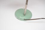 Petite German Modern Mint Green Gooseneck Task Lamp after Christian Dell - Image 11