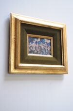 Two Pascal Cucaro Abstract Figural Oil Paintings on Masonite - Image 21
