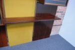 Osvaldo Borsani Modular Rosewood Bookcase Wall Unit with Removable Panels - Image 11