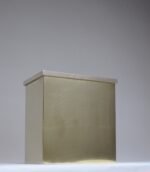 Vintage Hollywood Regency Style Polished Brass Wastebasket/Umbrella Stand - Image 7