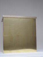 Vintage Hollywood Regency Style Polished Brass Wastebasket/Umbrella Stand - Image 8