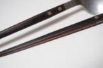 Vintage Japanese Modern Rosewood and Stainless Steel Salad Servers/Tongs by Nevco - Image 13