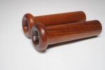 Sculptural Danish Modern Teakwood Salt Shaker and Pepper Grinder Set - Image 6