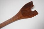 Mid-Century Modern Sculptural Teakwood Salad Tongs - Image 10