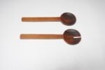 Pair of Vintage Scandinavian Modern Teak Salad Servers/Tongs - Image 5