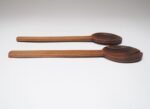 Pair of Vintage Scandinavian Modern Teak Salad Servers/Tongs - Image 6
