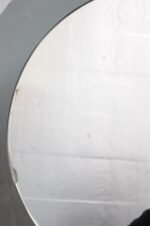 Vintage Italian Smoked Glass Concave Round Wall Mirror by Cristal Labor - Image 15