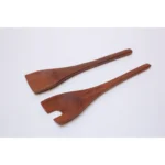 Set of Vintage Teakwood Salad Tongs - Image 5
