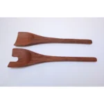 Set of Vintage Teakwood Salad Tongs - Image 6