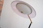 Italian Modernist "Orléans" Brass and Acrylic Adjustable Floor Lamp by Stilux - Image 15