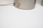 Pair of Small Italian Cylindrical Aluminum Bedside Lamps by Gaetano Missaglia - Image 17