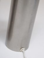 Pair of Small Italian Cylindrical Aluminum Bedside Lamps by Gaetano Missaglia - Image 14