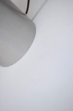 Pair of Vintage Italian Opaline Glass and Aluminum Table Lamps - Image 24