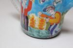 Vintage Hand Painted Italian Ceramic Ischia Landscape Scene With Figures Pitcher / Coffee Pot by Desimone - Image 10