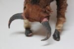 Early 20th Century Miniature Taxidermy Brahma Bull - Image 10