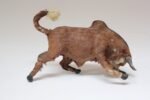 Early 20th Century Miniature Taxidermy Brahma Bull - Image 2