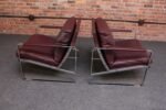 Pair of Preben Fabricius for Walter Knoll Cordovan Leather Lounge Chairs - Image 16