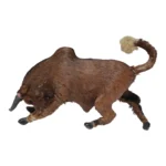 Early 20th Century Miniature Taxidermy Brahma Bull