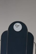 German Art Deco-Style 'Octagon Glaskunst Handarbeit' Vanity / Wall Mirror in Pewter - Image 16