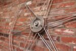 Large Vintage Hollywood Decor Aluminum "Star Spindle" Film Reel - Image 7