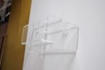 Vintage Two-Tier Lucite Wall-Mounted Shelf - Image 4