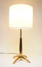 Pair of Mid-Century Stiffel "Rocket" Table Lamps in Brass - Image 7