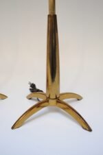 Pair of Mid-Century Stiffel "Rocket" Table Lamps in Brass - Image 22
