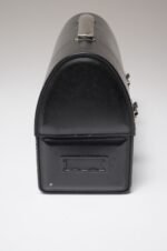 Vintage Black Industrial Domed Tin Work Lunch Box - Image 6