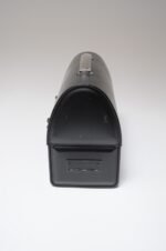 Vintage Black Industrial Domed Tin Work Lunch Box - Image 3