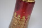 Vintage Italian Dyed Red Goatskin and Brass Cocktail Shaker by Aldo Tura - Image 12