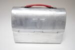 Vintage Aluminum "Victory" Domed Miner's Pail / Survivor Lunchbox With Corked Thermos - Image 4