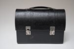 Vintage Black Domed Tin Miner's Pail Work Lunch Box by Aladdin Industries - Image 3