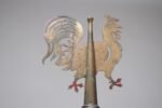 Antique German Rooster Mounted Weathervane - Image 10