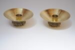 Pair of Vintage "Buenilum" Brass Candlesticks by Buehner-Wanner - Image 5