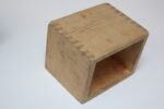 Set of Seven Handmade Vintage Primitive Vintage Nesting Cubes/Blocks in Pine - Image 14