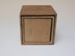 Set of Seven Handmade Vintage Primitive Vintage Nesting Cubes/Blocks in Pine - Image 2