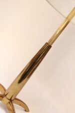 Pair of Mid-Century Stiffel "Rocket" Table Lamps in Brass - Image 8