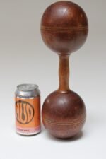 Pair of Vintage Primitive Oversized Hand Weights/Dumbbells - Image 12