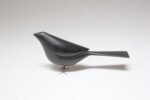 Vintage Hand-Carved and Painted Blackbird by Carleton Garrett - Image 3