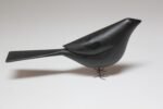 Vintage Hand-Carved and Painted Blackbird by Carleton Garrett - Image 10