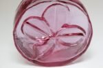 Vintage Blown Glass "Clover" Vase by Joel Myers for Blenko in Rosé - Image 12
