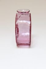Vintage Blown Glass "Clover" Vase by Joel Myers for Blenko in Rosé - Image 7